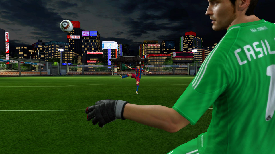 Cool FIFA 11 replay screenshot.